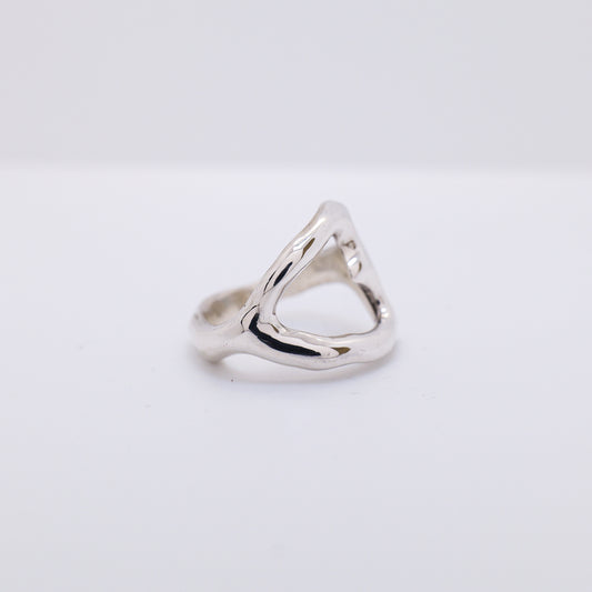 Molten Ring No. 005 - Handmade One of a Kind Ring in Recycled Silver