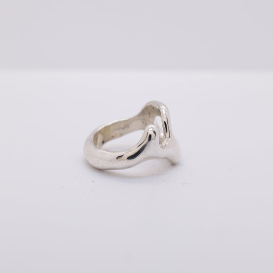 Molten Ring No. 012 - Handmade One of a Kind Ring in Recycled Silver
