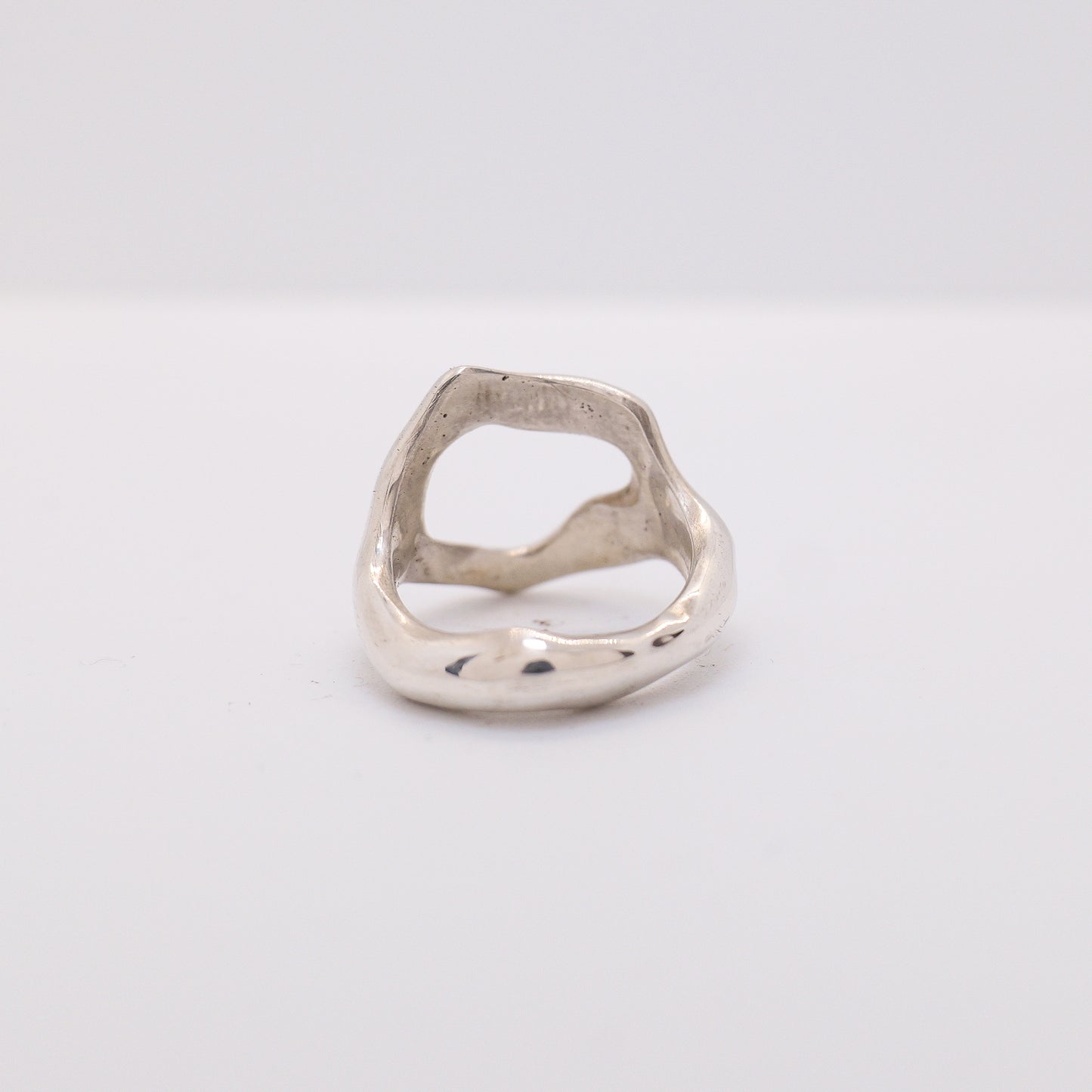 Molten Ring No. 029 - Handmade One of a Kind Ring in Recycled Silver