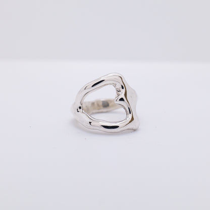 Molten Ring No. 005 - Handmade One of a Kind Ring in Recycled Silver