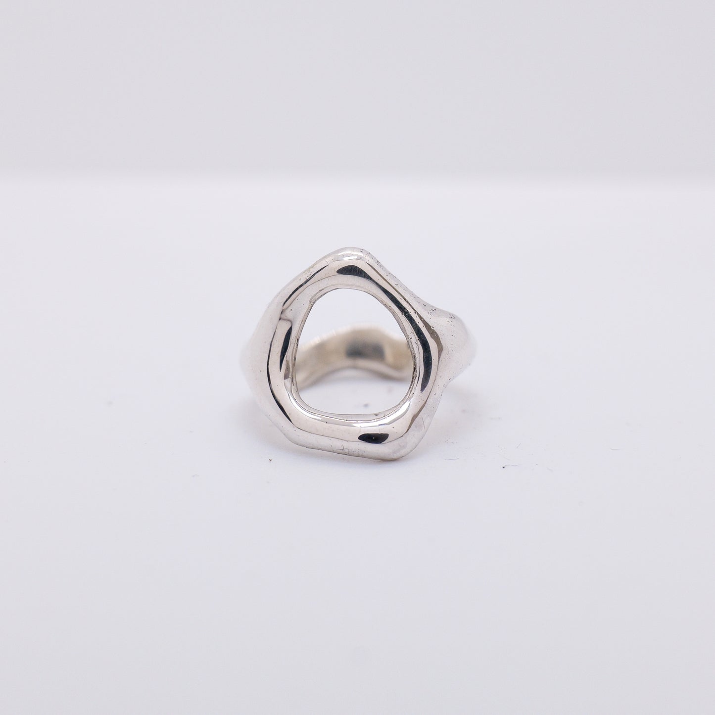 Molten Ring No. 010 - Handmade One of a Kind Ring in Recycled Silver
