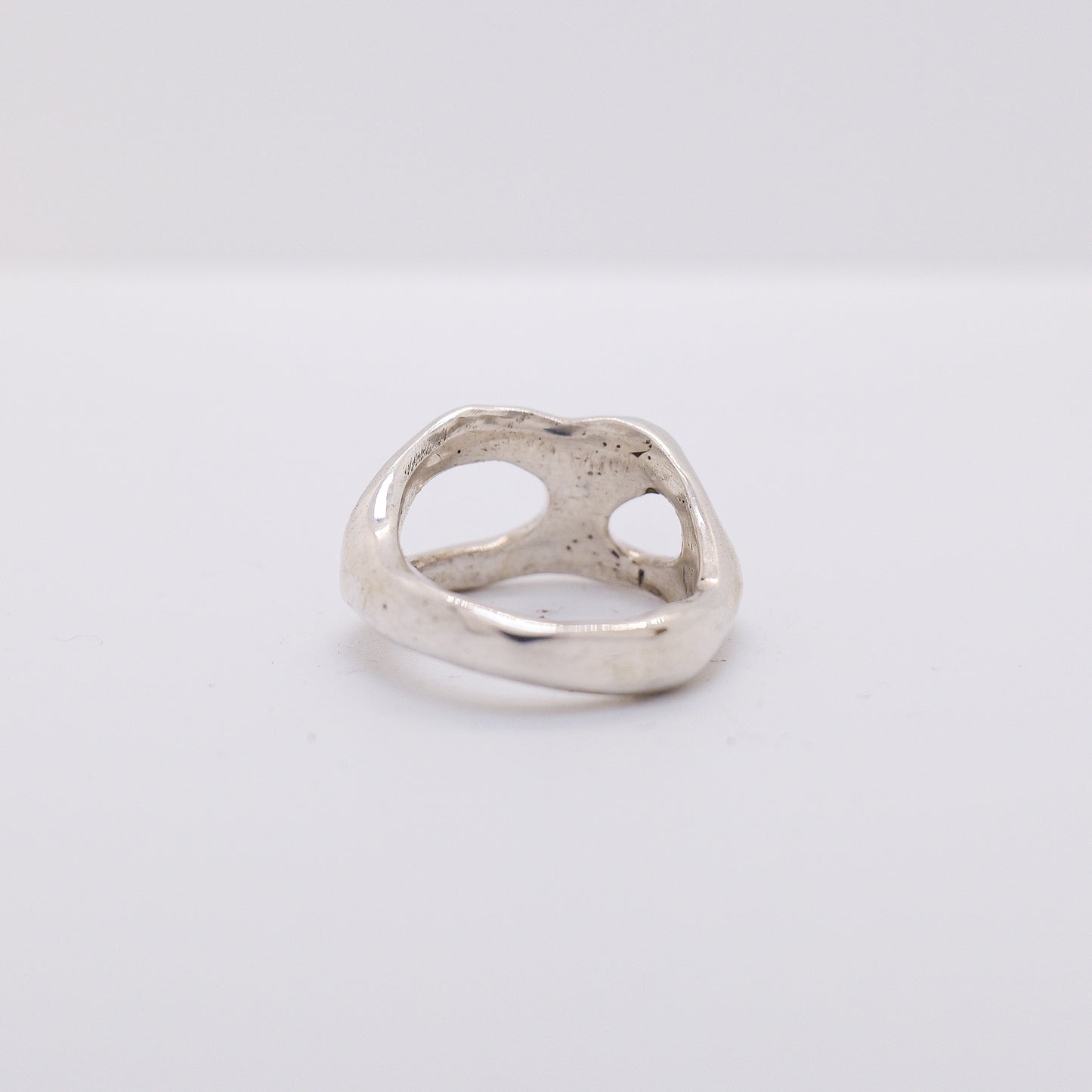 Molten Ring No. 013 - Handmade One of a Kind Ring in Recycled Silver