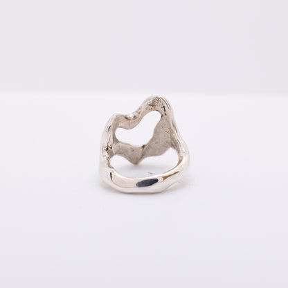 Molten Ring No. 019 - Handmade One of a Kind Ring in Recycled Silver