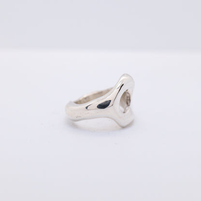 Molten Ring No. 024 - Handmade One of a Kind Ring in Recycled Silver