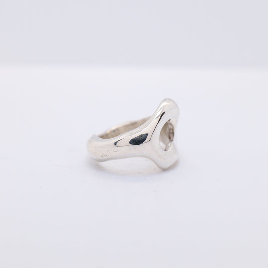 Molten Ring No. 024 - Handmade One of a Kind Ring in Recycled Silver